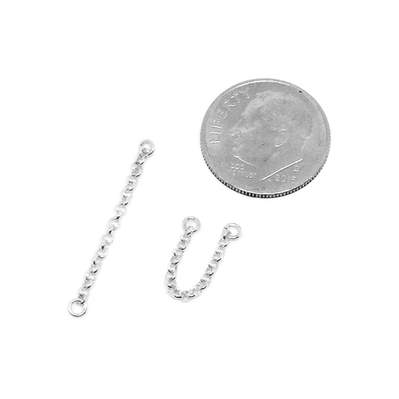 Earring Chains Sterling Silver - Picture 4 of 7